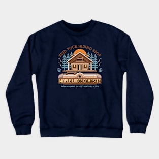 Maple Lodge Campsite Crest Crewneck Sweatshirt